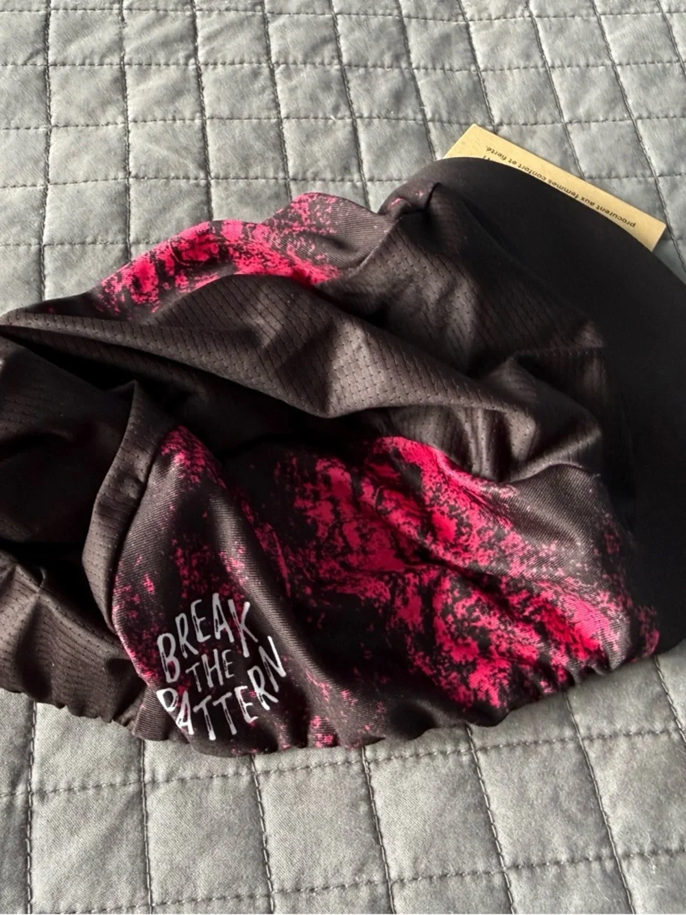 Peppermint Cycling Ice Raspberry Signature Riding Cap - Picture 4 of 6